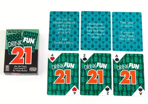 Drink Fun 21 Card Game - Picture 4 of 6