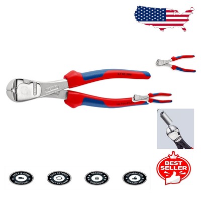 Multi-Component Handle End Cutting Nippers 200mm - 64 HRC Cutting Power