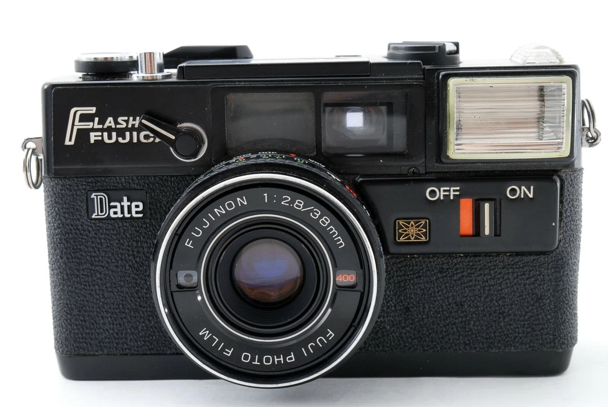 Fujifilm FLASH FUJICA DATE with filter From Japan [For Parts]