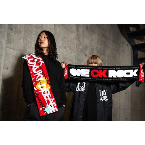 ONE OK ROCK 2023 LUSSO MALATTIA GIAPPONESE TOUR Asciugamano Sciarpa Ufficiale Ufficiale - Foto 9 di 9