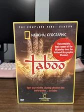 Taboo: The Complete First Season 1 DVD2004, 4-Disc Set) National Geographic NEW