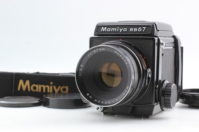 [NEUWERTIG] Mamiya RB67 Pro analoge Kamera Gehäuse NB 127mm f3.8 Objektiv...