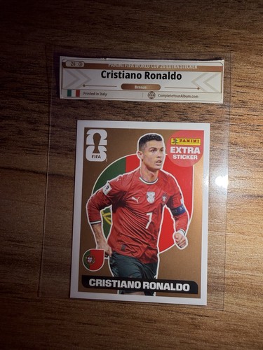 Cristiano Ronaldo — Panini FIFA World Cup 2026 Bronze Extra sticker