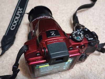 Nikon Coolpix P510 16MP Bridge Digital Camera 42X Optical Zoom Red