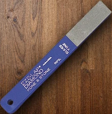 Eze-Lap Knife Sharpener Super Fine Grit Diamond Knife Sharpener On A Paddle