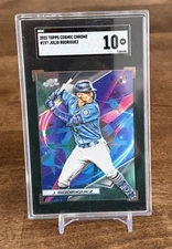 2022 Topps Cosmic Chrome #197 Julio Rodriguez Rookie SGC 10 GEM MINT RC