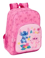 STITCH CHILL Animated Children's School Backpack, Children's Backpack, Adaptab