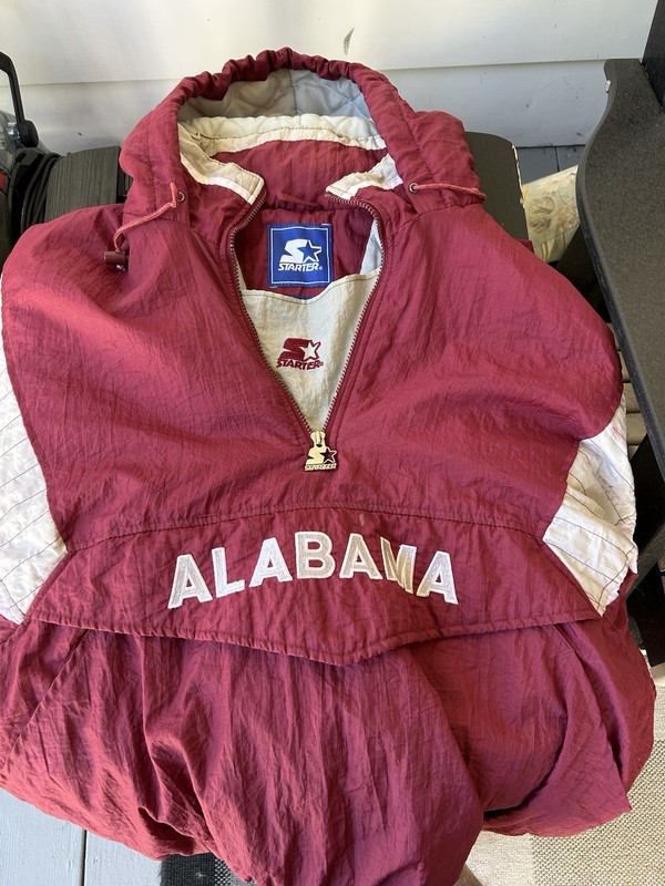 Russell Athletic Alabama Crimson Tide Hoodie Vintage 90s, Size XL, Red