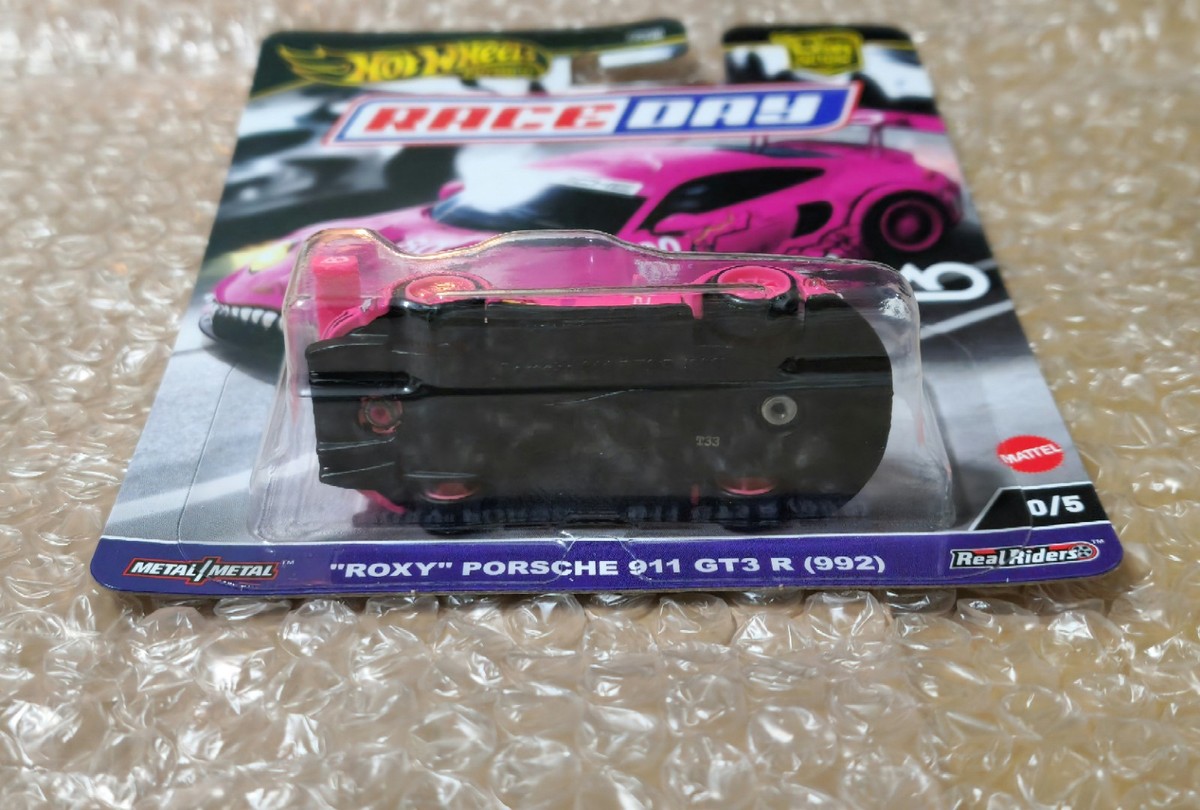 激レア ホットウィール roxy #チェイス Hotwheels chase Hot Wheels Chase Roxy 0/5 and Rexy 1/5 Porche Die Cast