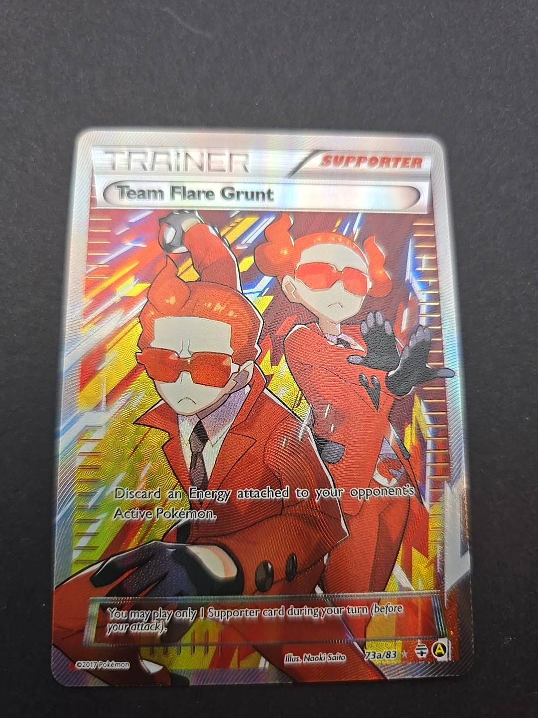 Pokemon Team Flare Grunt 73a/83