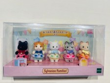 Sylvanian Families Kitten Cuties Baby Cat Set Calico Critters 5 dolls New in Box
