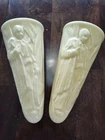 Vintage McCoy Mexican Wall Pockets 1941