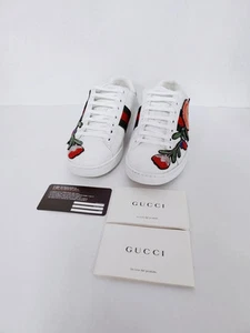 Baskets femme Gucci Ace brodées de fleurs 35/225 53036837