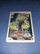 Boltmon ex1 054 Carte card digimon