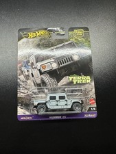 HUMMER H1 PICKUP GRAY DIECAST MODEL CAR BY HOT WHEELS HRV90