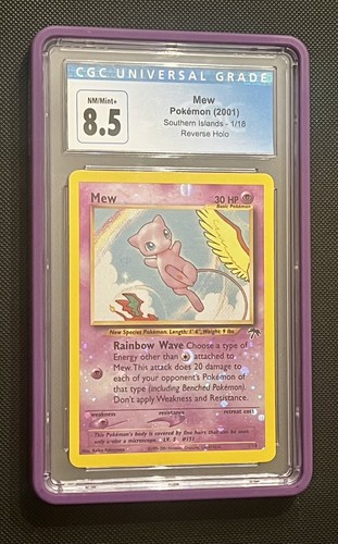 Mew graded CGC 8.5 for sale on eBay