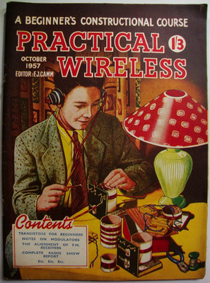 PRACTICAL WIRELESS MAGAZINE 11 Issue Collection No. 610-621 (Inclusive) 1957-58