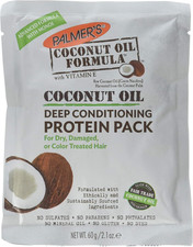 Image of Palmers Coconut Hair Oil Formula with Deep Hair Conditioning Protein Pack , 2.1