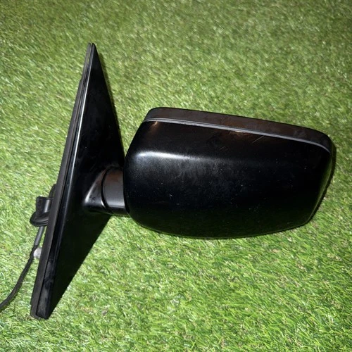 08-10 BMW E60 525i 528i 530i 550i left driver mirror - BLACK Power Fold - OEM