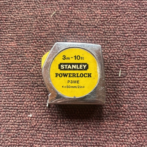Vintage Stanley Powerlock P3ME 3m-10ft MASSBAND