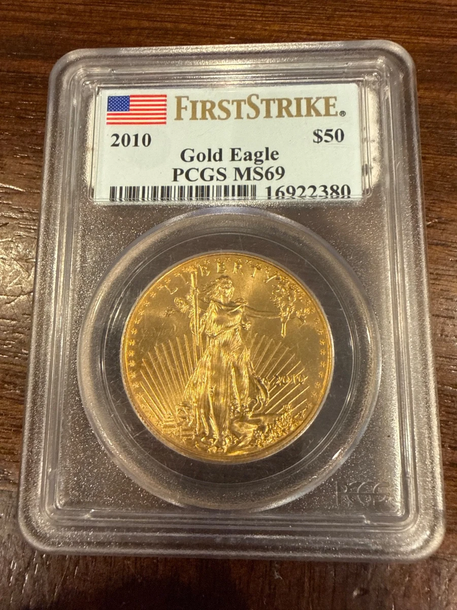 American Eagle 1 oz Precious Metal Content per Unit 2010 Gold
