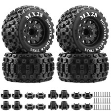 Mx28 2.8 Tires 110 Scale Rc Truck Tires And Wheels With 12mm 14mm Replaceab... Mx28 2.8 Tires 110 Scale Rc Truck Tires And Wheels With 12mm 14mm Replaceab...