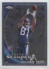 2010 Topps Chrome Golden Tate (Helmet On) #C11 wd9