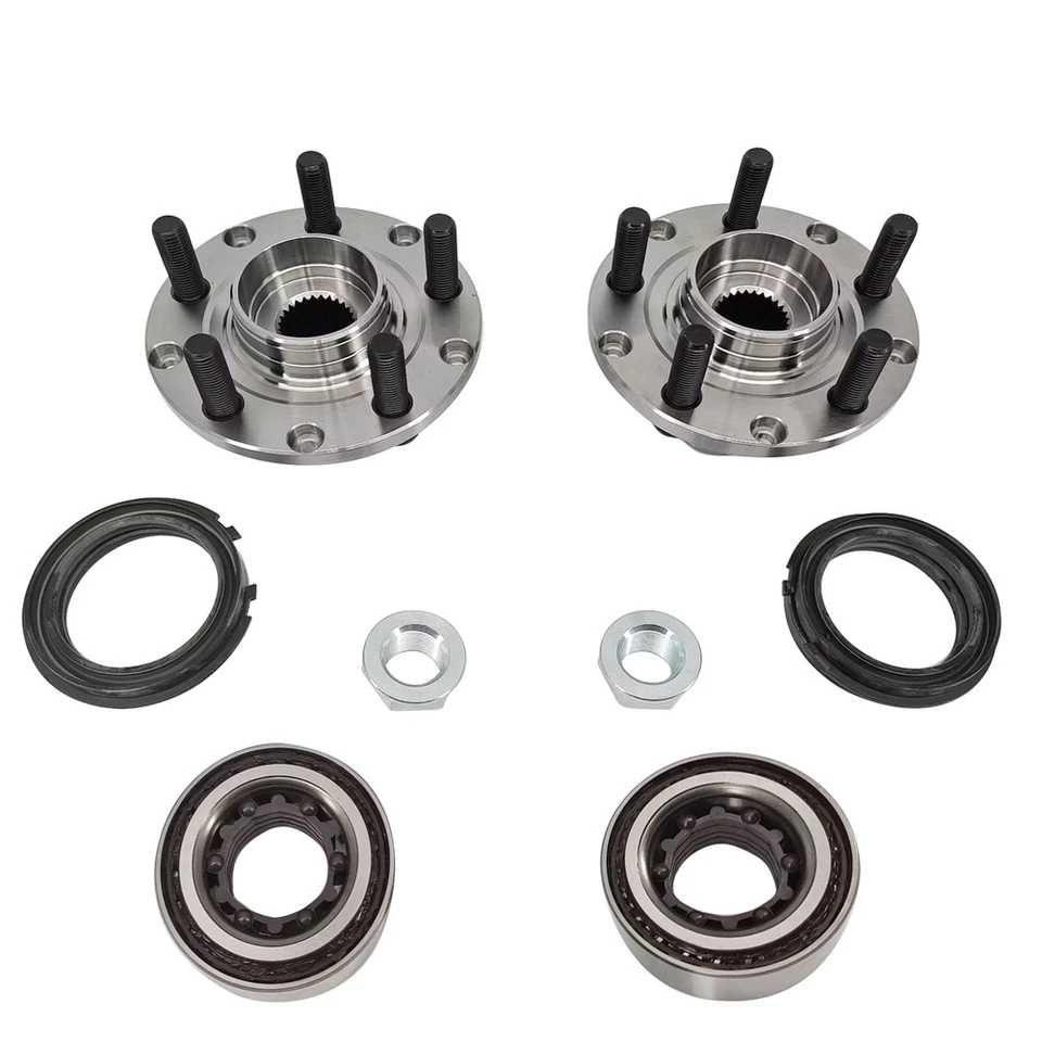 Front Wheel Hub Bearing Kits 2Pcs for 1990 - 2008 Subaru Legacy Outback Impreza Foto 2 de 4
