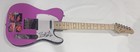 BRET MICHAELS SIGNED POISON LOOK WHAT THE CAT DRAGGED IN ELECTRIC GUITAR JSA COA — photo 1