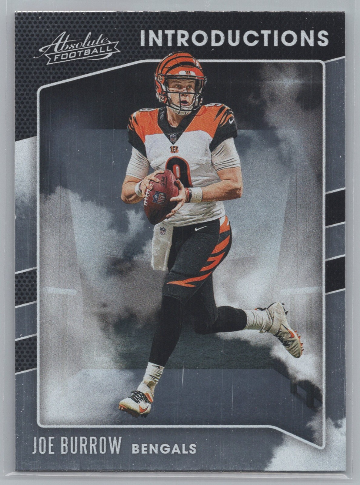 2020 Absolute Introductions Joe Burrow Rookie RC #I-JB Cincinnati Bengals