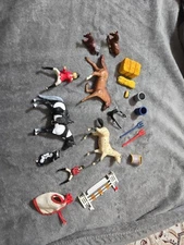 Horse Toy Collection Mixed Brands Some Bryer Horses And Extras 22 Pieces