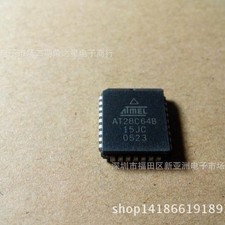 1PCS EEPROM IC ATMEL PLCC-32 AT28C64B-15JC GK-3
