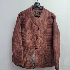 77  88 Quilted Jacket Style Hanbok - Vintage Brown, Size 77-88