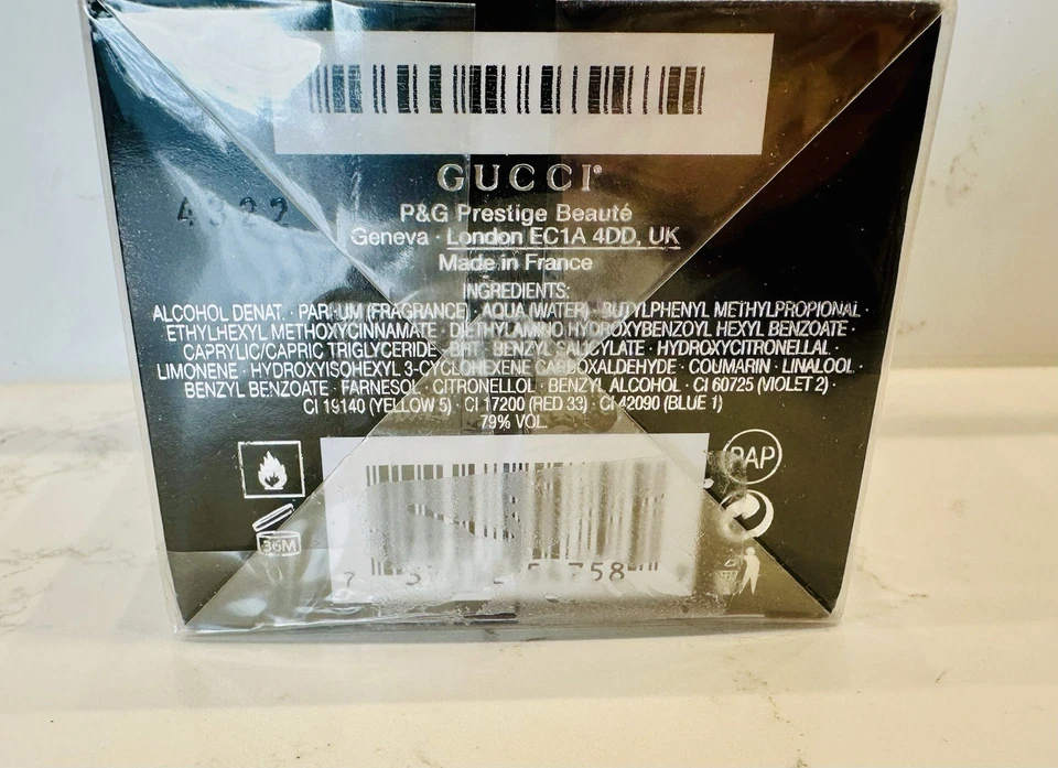 ⭐️ GUCCI Gorgeous Gardenia Original Formula & Packaging 1 oz EDT - RARE & Sealed - Image 4 of 4