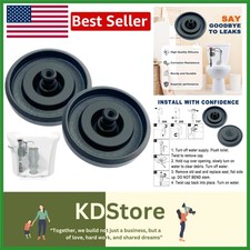 Toilet Fill Valve Seal Replacement Pack 2 for Kohler - Rubber Diaphragm Durable
