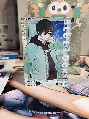 Rin Blue lock Acrylic Block