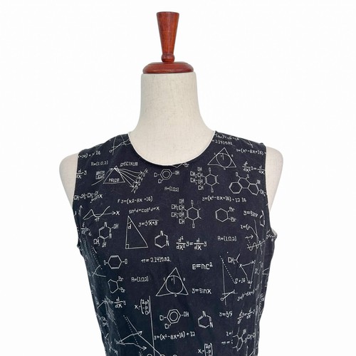 Retrolicious x Modcloth Women's Black Dress Size Medium Retro Chemistry Math (4) - Picture 6 of 12
