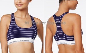 calvin klein striped bralette