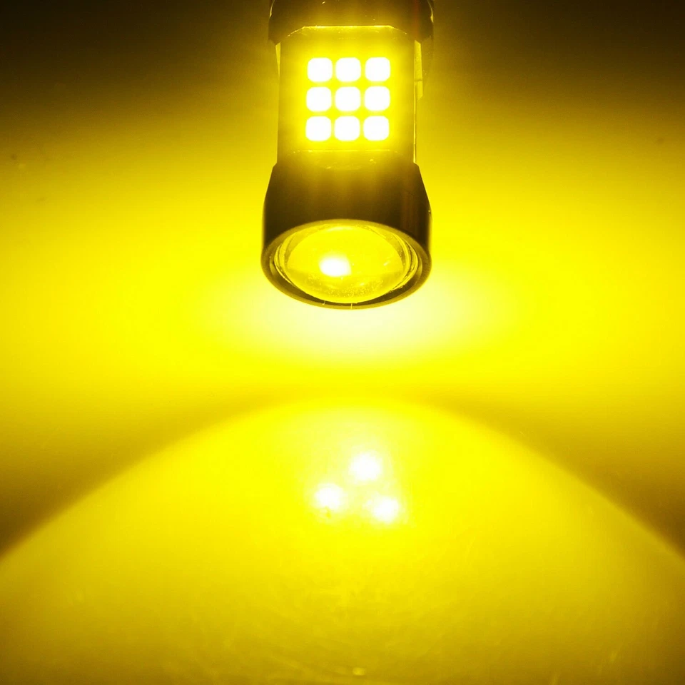 JDM ASTAR 2x H11 3000K Golden Yellow LED Fog light Bulbs - Image 4 of 4