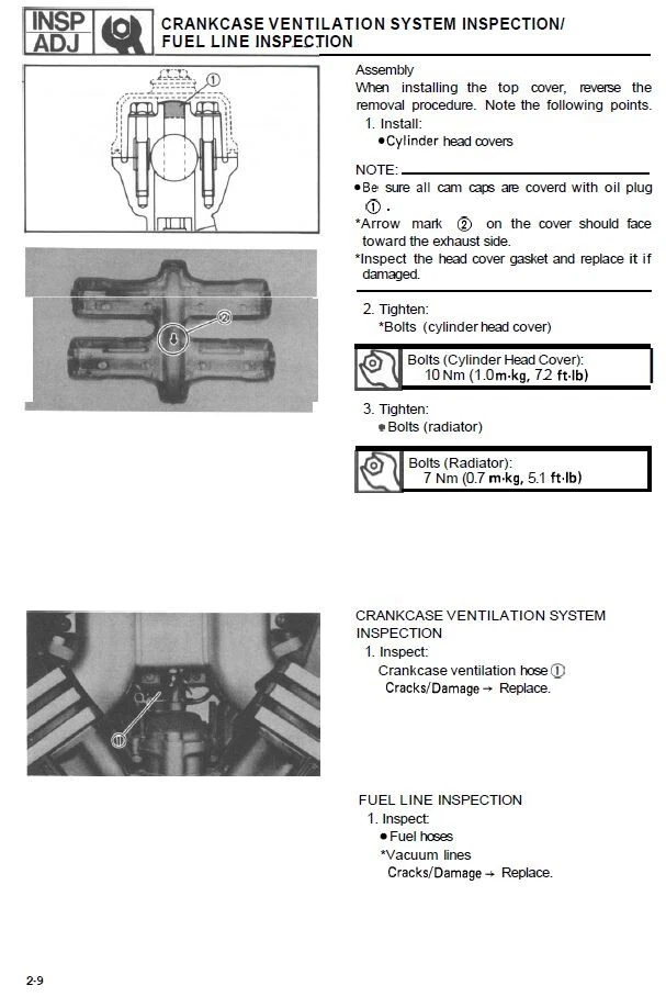 Yamaha VMAX12H V MAX 12 H  VMX12 Service Repair Workshop Manual USB  1995 - 1996 - Image 4 of 4