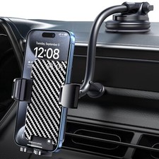 Phone Holders for your Car Long Flexible Neck Car Phone Mount - Anti-Shake
