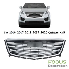 Front Bumper Upper Grill Grille Fit For 2016 2017 2018 2019 2020 Cadillac XT5