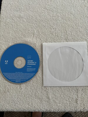 Adobe Acrobat 8 Standard for Windows - SERIAL # NOT INCLUDED!!!!