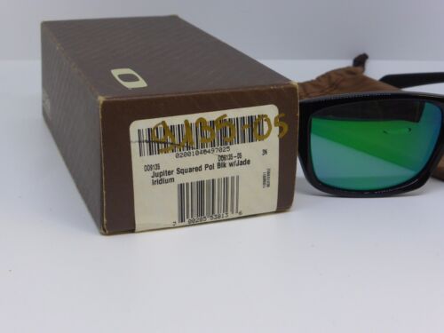 Oakley Jupiter Squared Polished Black w/Jade Iridium SKUOO9135-05 - Picture 6 of 20