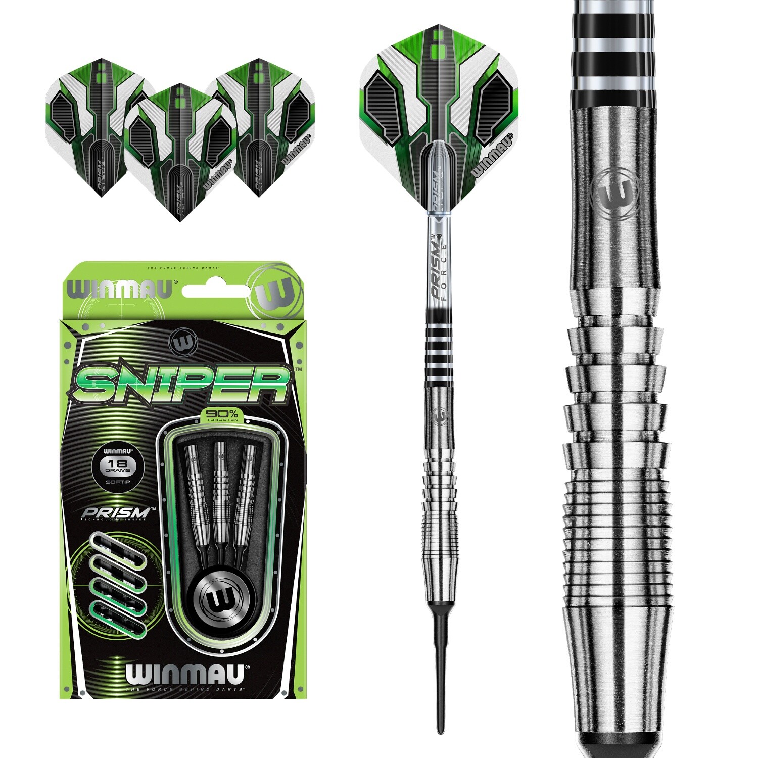 Winmau - Снайперский тип B - Softdart 14290₽