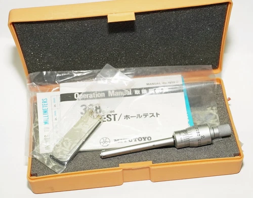 Mitutoyo 368-201 Holtest 3-Point Micrometer .275 - .35 x 0.0001" Range