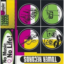 No Music No Life Tower Records 1999 Sampler Promo CD 12 Tracks Sony CSK 42300