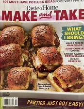 Taste Of Home Magazine – Make And Take– Must Have Potluck Ideas