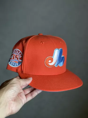 7 1/4 Hat Club Exclusive New Era “Frozen Tangerine” Montreal Expos
