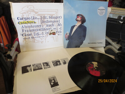 UDO LINDENBERG - CASA NOVA,First Press Germany 1988,OIS,Polydor 837 683-1,